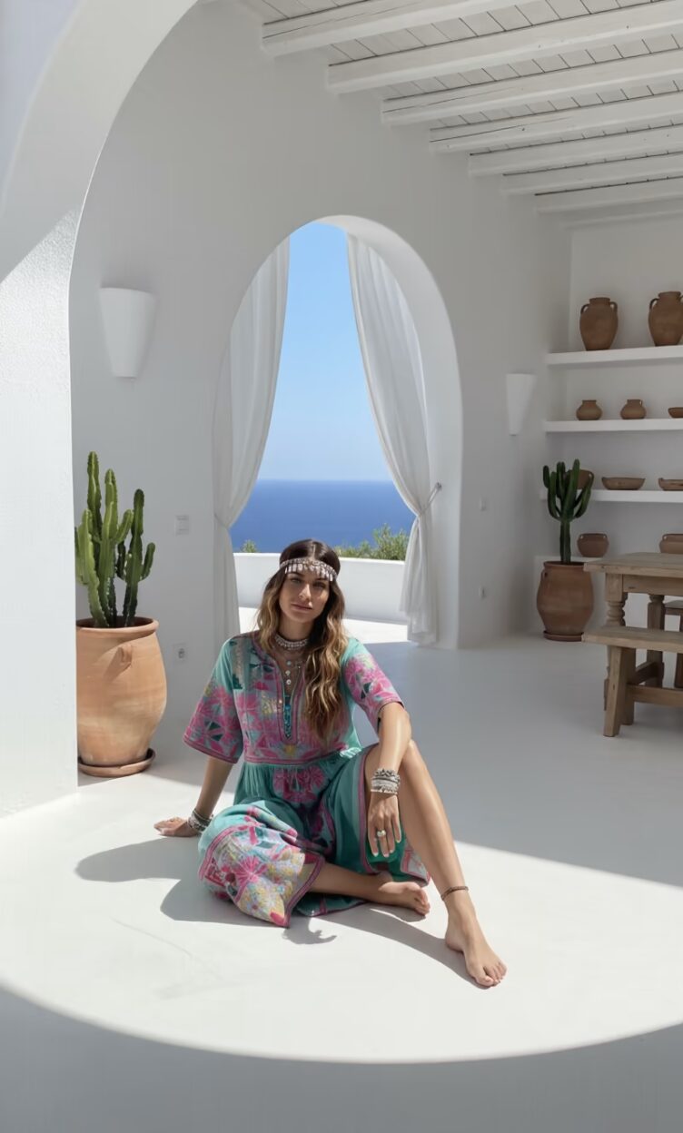 Descubre el Vestido Oversize Bordado Arami - Εικόνα 6
