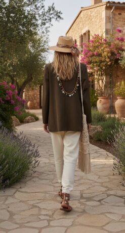 Vista alternativa de Blazer Verónica Oversize