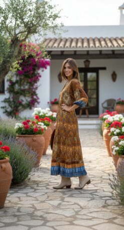 Vestido Sarah Estilo Boho