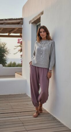 Jersey Marion Decorado con Conchas
