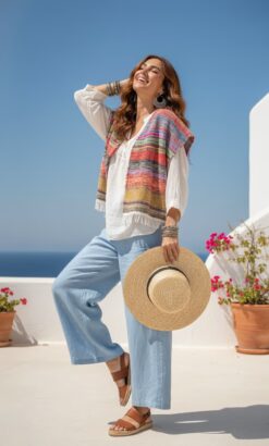 chaleco-marsala-posando
