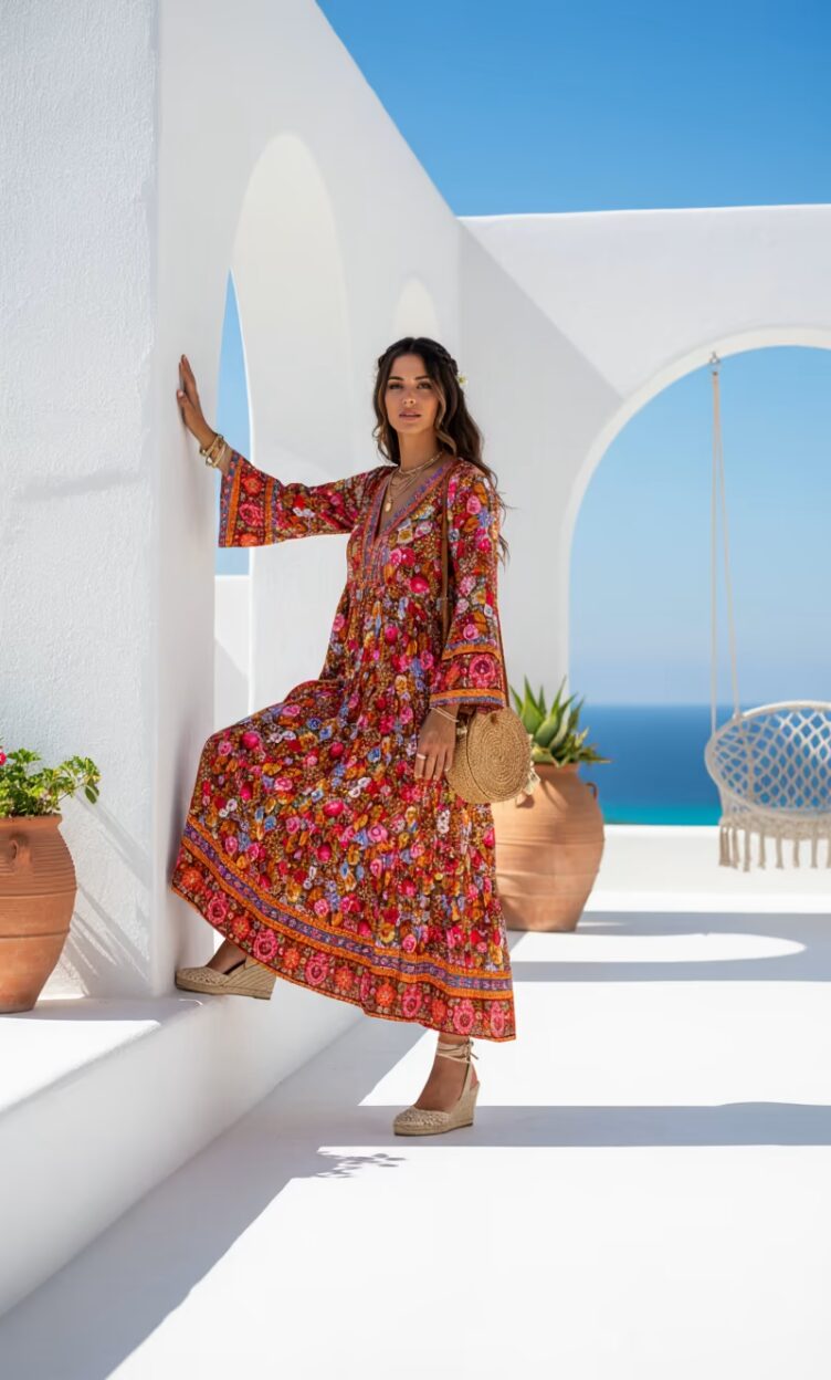 Descubre el Espectacular Vestido Tao de Volantes - Image 5
