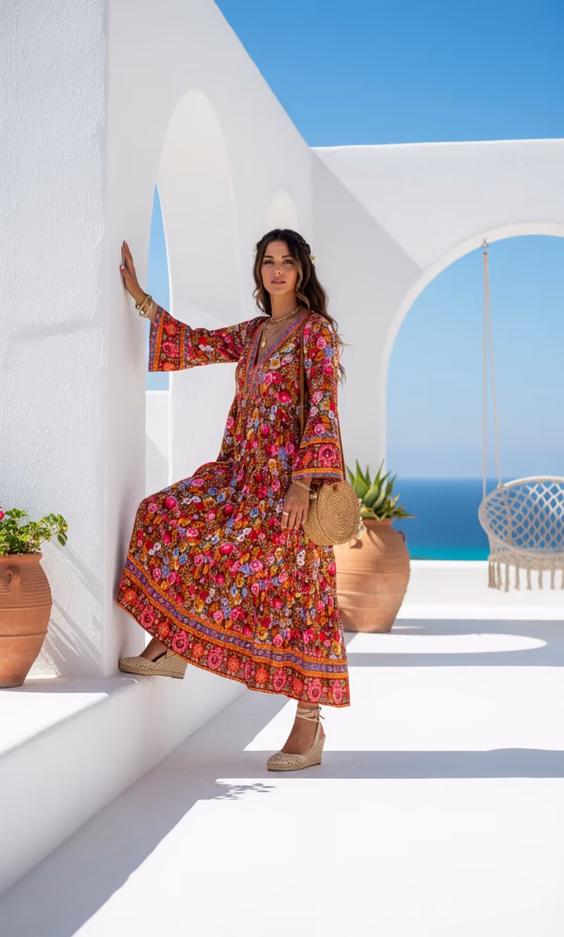 Descubre el Espectacular Vestido Tao de Volantes - Image 5