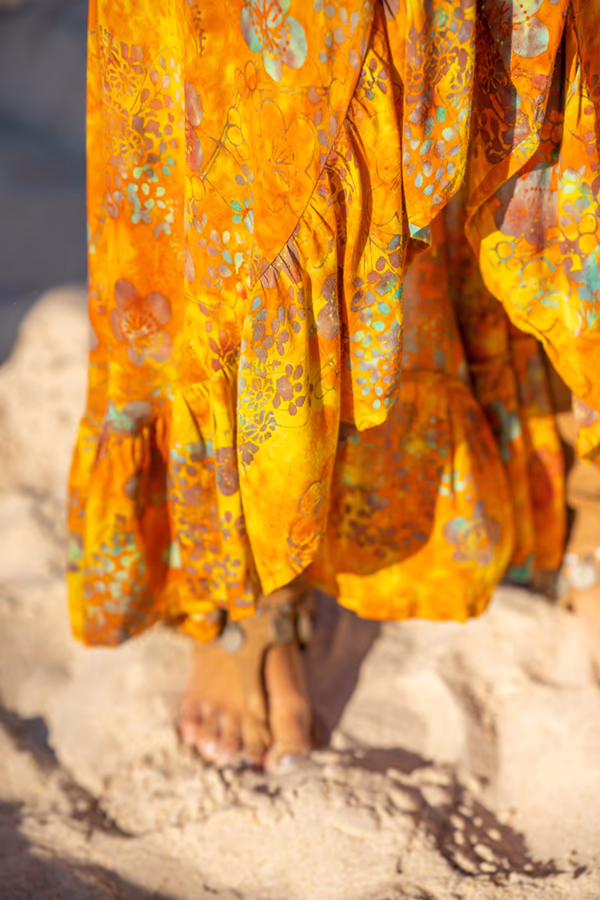 Vestido Cruzado Volante Oahu - Imagen 6