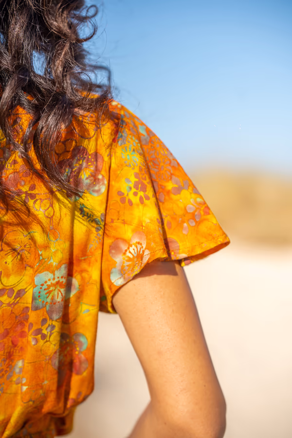 Vestido Cruzado Volante Oahu - Imagen 11