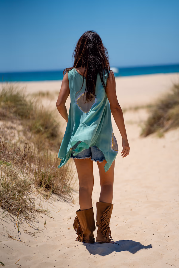 Top Boho Mujer Lanzarote - Imagen 3