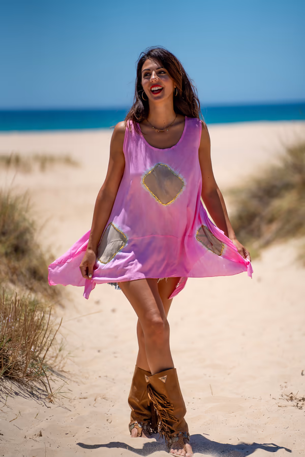 Top Boho Mujer Lanzarote - Imagen 8