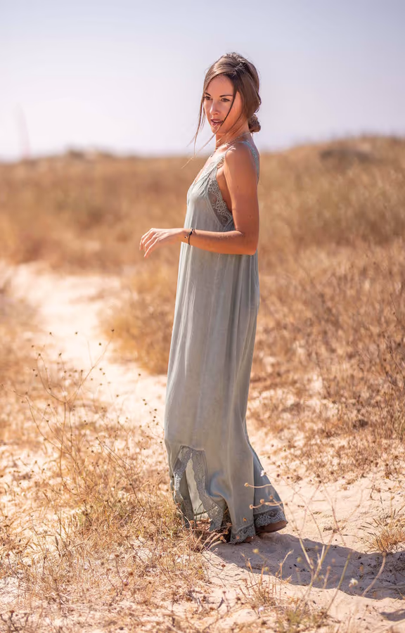 Vestido Lencero Encaje - Imagen 19