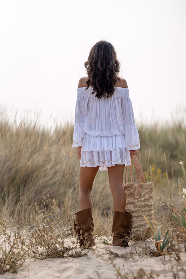 Vestido Hombros Descubiertos Maui - Imagen 6