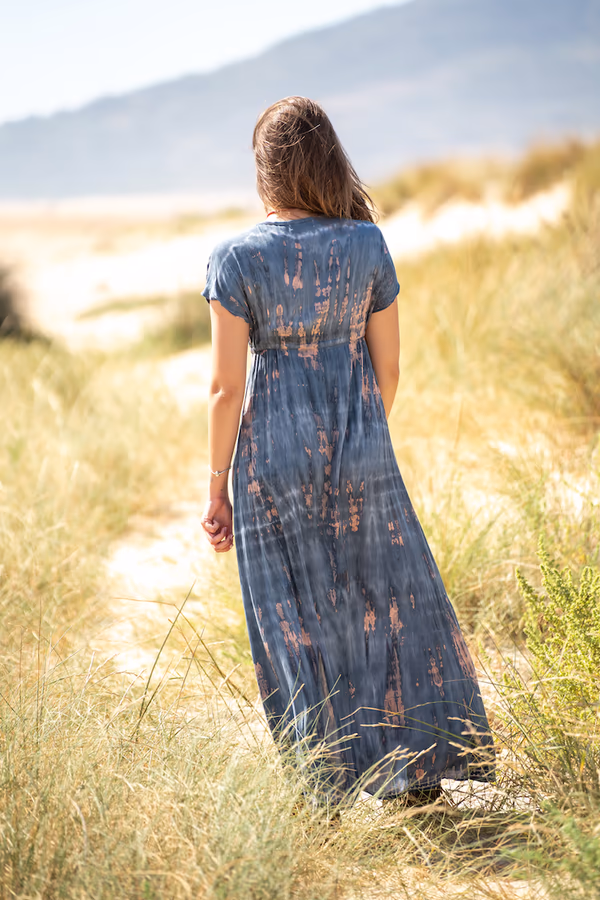 Vestido Boho Bordado Waikiki - Imagen 5