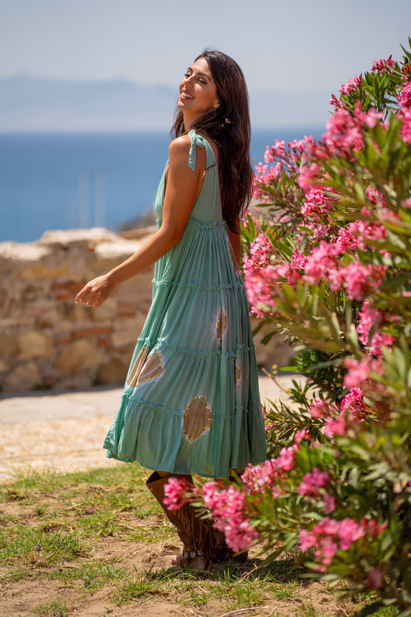Maxi Vestido Boho Lanzarote - Imagen 9