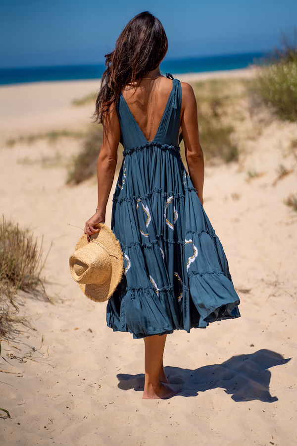 Maxi Vestido Boho Lanzarote - Imagen 4