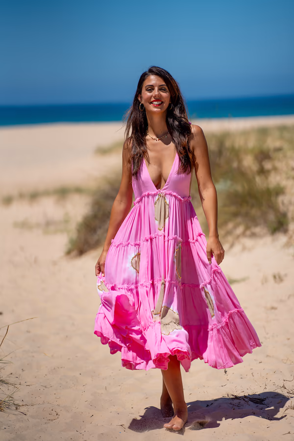 Maxi Vestido Boho Lanzarote - Imagen 6