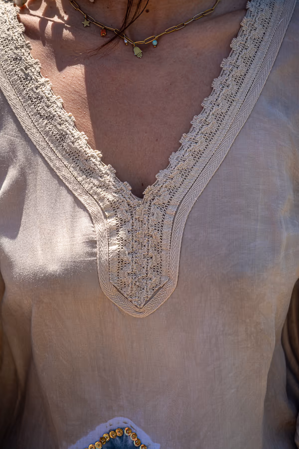 Poncho Boho Bali Modelo Lanzarote - Imagen 11