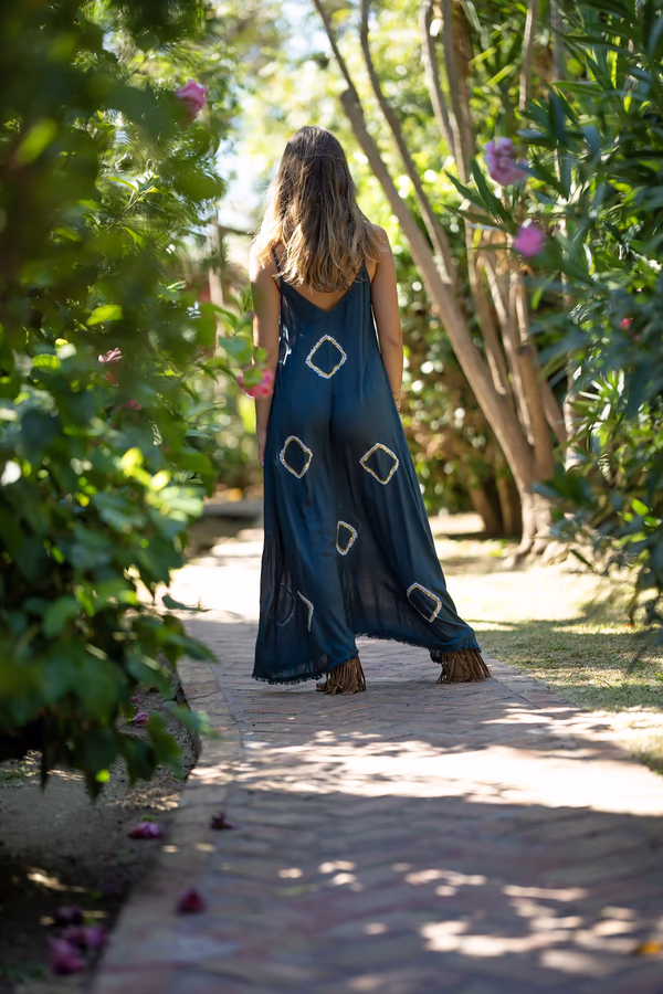 Vestido Largo Boho Lanzarote - Imagen 4