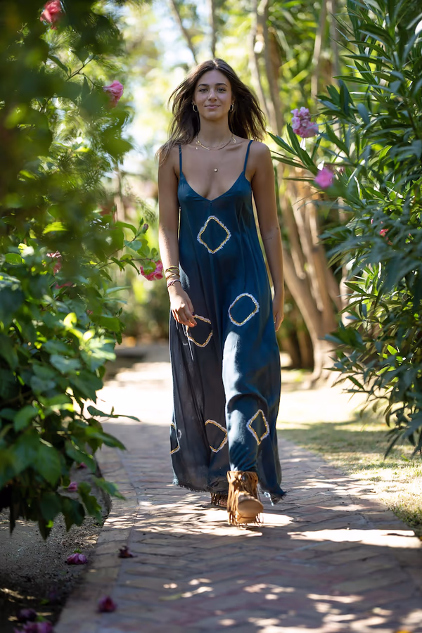 long boho lanzarote dress