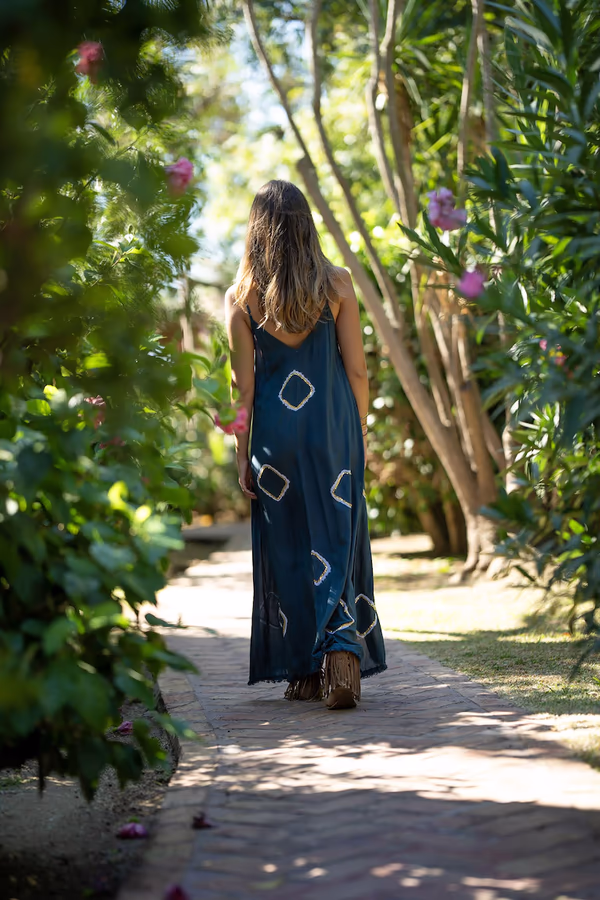 Vestido Largo Boho Lanzarote - Imagen 5