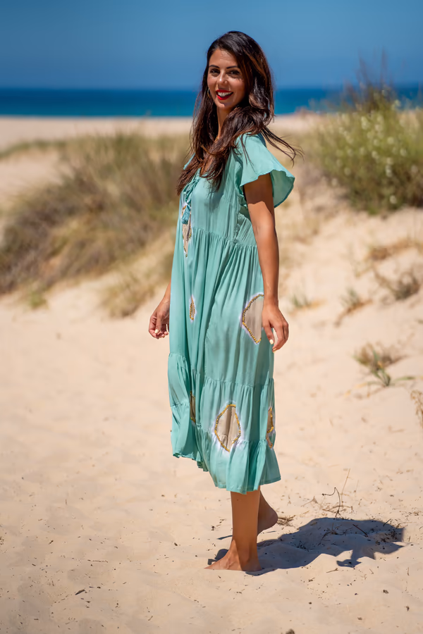 Vestido Midi Volantes Lanzarote - Imagen 6