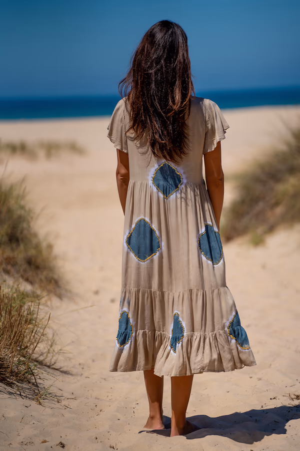 Vestido Midi Volantes Lanzarote - Imagen 12