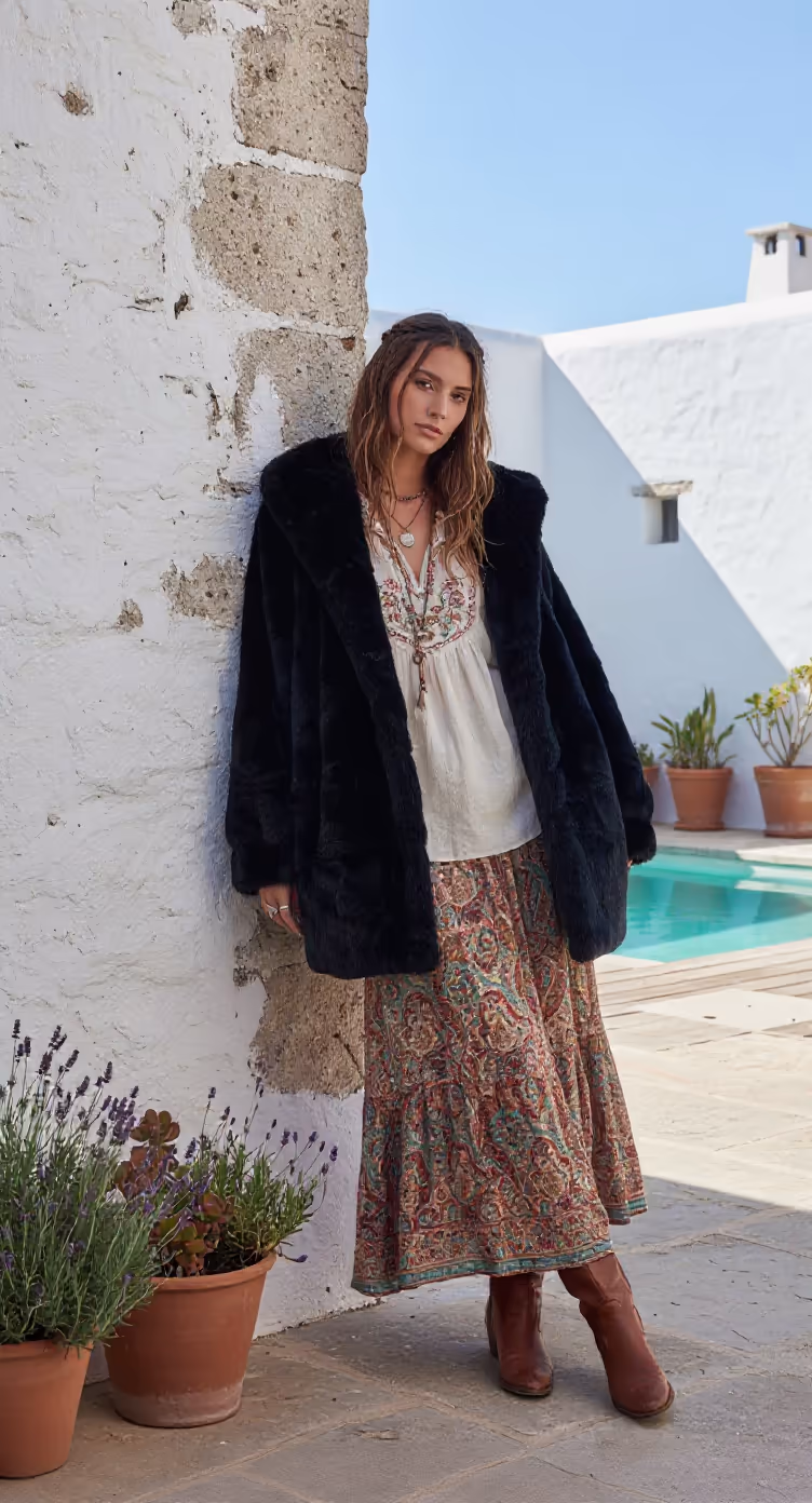 Maxi Abrigo con capucha Valerie – Image 6