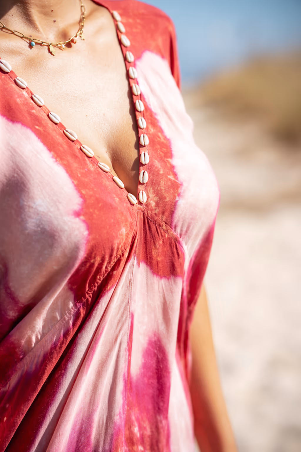 Kaftan hecho a mano Aloha - Imagen 5