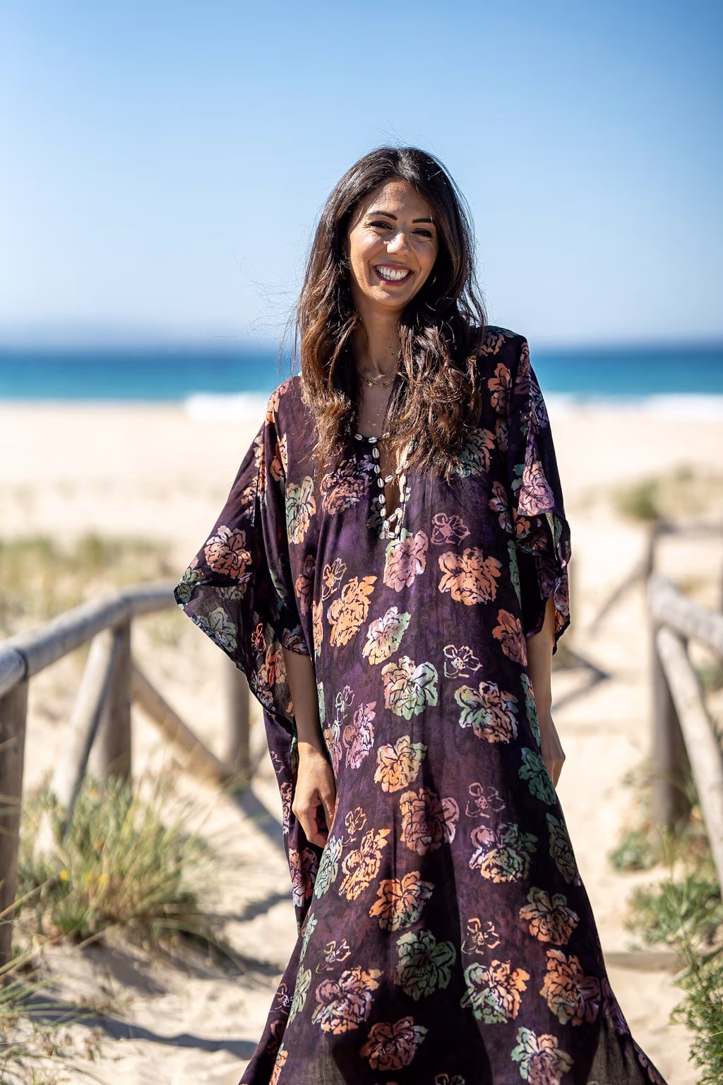 Maxi Túnica con conchas Olivia - Εικόνα 13