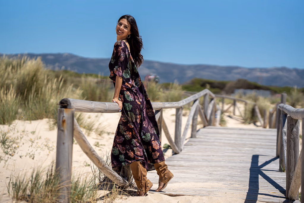 Maxi Túnica con conchas Olivia - Εικόνα 14