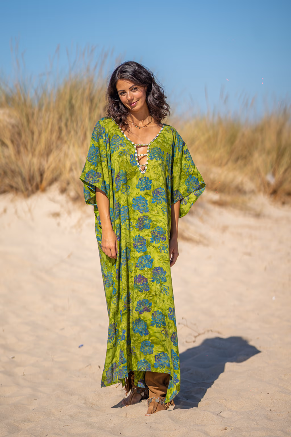 Maxi Túnica con conchas Olivia - Εικόνα 8